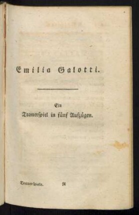 Emilia Galotti