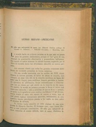 Letras hispano-americanas