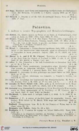 Palästina (Nr. 298 - 738)