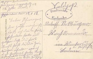 Erster Weltkrieg - Feldpostkarten