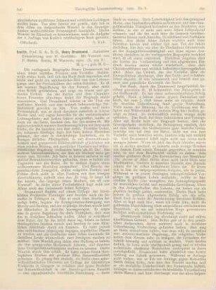 249-251 [Rezension] Smith, G.A., Henry Drummond