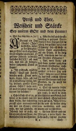 1. Mel. freu dich sehr, v. (87) - 41. Mel. Allein Gott. (67)