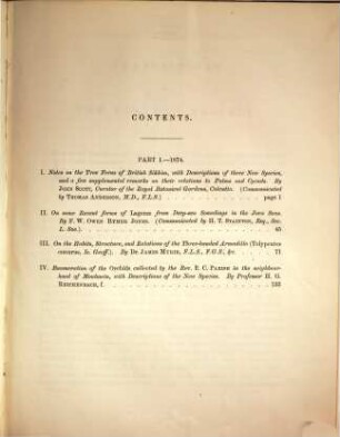 The transactions of the Linnean Society of London. 30, 30. 1875/76