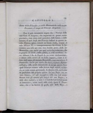 Capitolo I. Stato della Filosofia.
