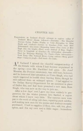 Chapter XIII. Preparations at Yarkand ...