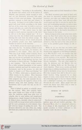 Bureau of advice on paintings