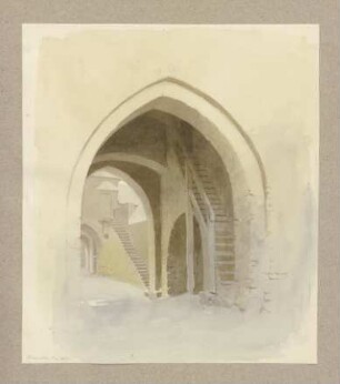 Tordurchfahrt auf Schloss Braunfels