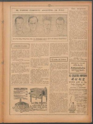 El famoso cuarteto argentino de polo