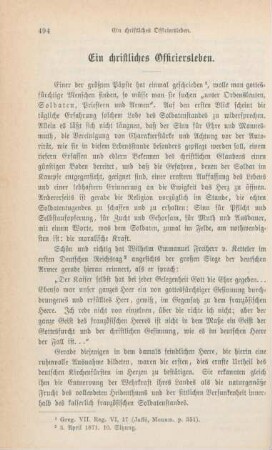 494-511 Ein christliches Offciersleben