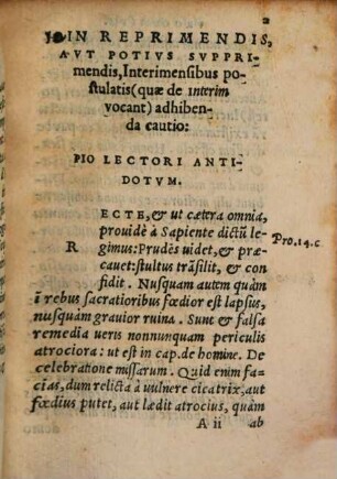 Antidotum ad postulata de interim