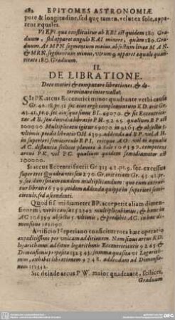 II. De LIBERATIONE.