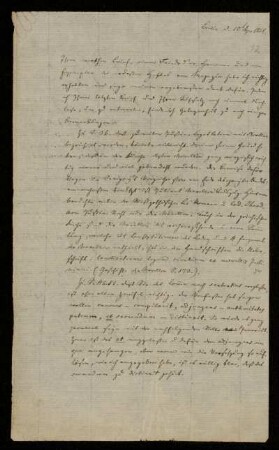 12: Brief von Friedrich August Biener an Gustav Hugo, Berlin, 10.4.1828