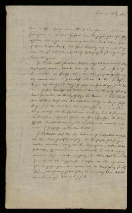 12: Brief von Friedrich August Biener an Gustav Hugo, Berlin, 10.4.1828