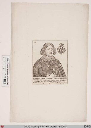 Bildnis Benedict Carpzov d. J.