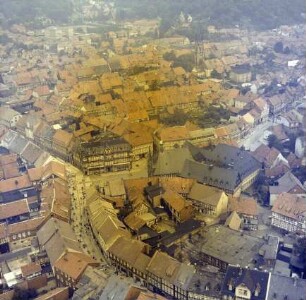 Altstadt von Wernigerode : Blickrichtung Osten