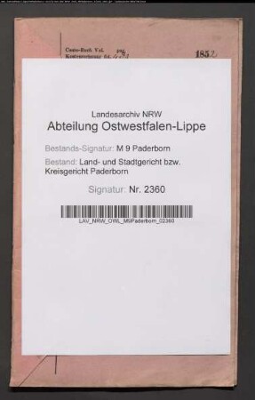Erblasser: Henneken, Anna: