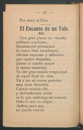 El Encanto e un Vals