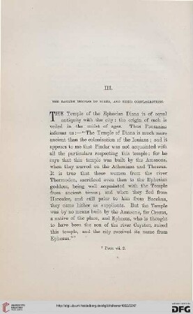 III: The earlier temples of Diana, and their conflagrations