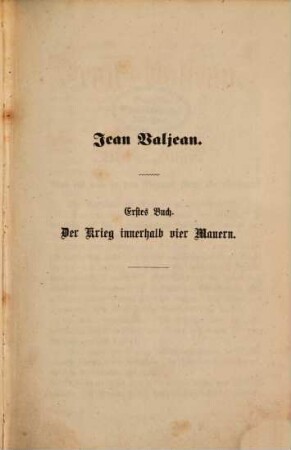 Die Elenden : Von Victor Hugo. Deutsch von L. von Alvensleben. 9