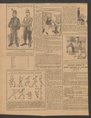 Types exacts des costumes de l'invincible armée anglaise; Au Restaurant; Lecteurs fidéles; Ohne Titel; Le jeu des allumettes bougie