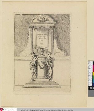 [Grabmal; Tombeau de Bouchardon]