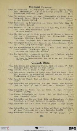 Graphische Blätter (Nr. 1834-1985)