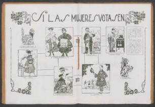 Si las mujeres votas en - [Dibujos]