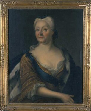Bildnis der Äbtissin Elisabeth Ernestine Antonie von Sachsen-Meiningen (1681-1766)