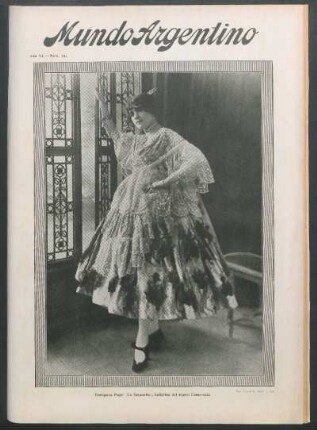 Enriqueta Pujol (La Satanella), bailarina del teatro Esmeralda [Fotografía]
