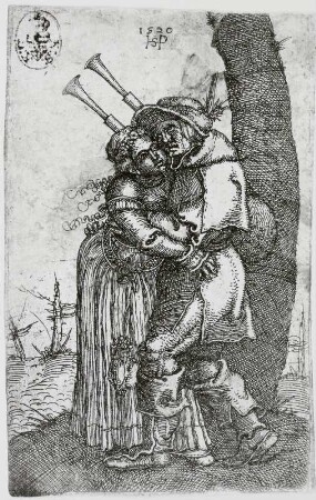 Der Dudelsackpfeifer und seine Geliebte