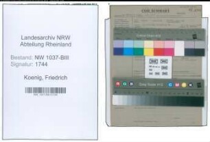 Entnazifizierung Friedrich Koenig , geb. 14.03.1900 (Ingenieur)