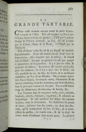 La Grande Tartarie.