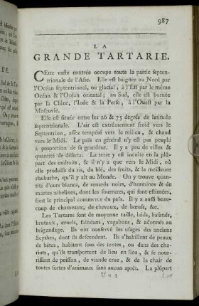 La Grande Tartarie.