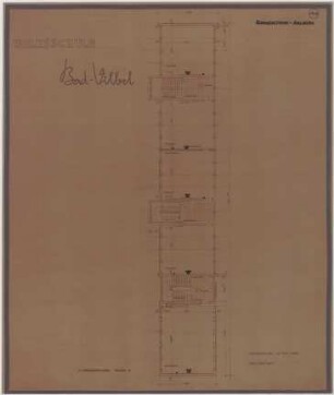Grund, Peter; Bad Vilbel; Ernst Reuter Schule - Schwachstromanlagen - Block E (Grundriss 2. OG)
