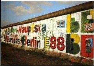 Bemalte Berliner Mauer