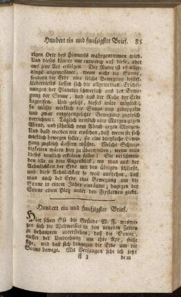 Hundert ein und funfzigster Brief - Hundert und sechzigster Brief