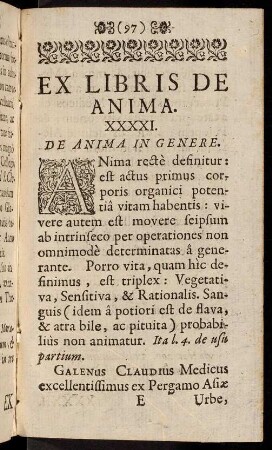 97-109, Ex Libris de Anima.
