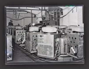 Aluminisierungsautomat, Foto 1960