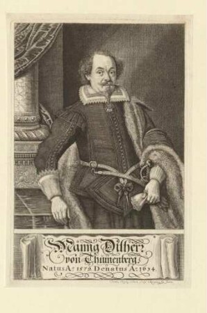 Manng (IV.) Dilherr, von Thumenberg; geb. 1579; gest. 1634