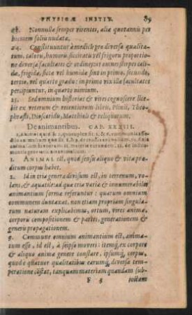 De animantibus. Cap. XXXIII.