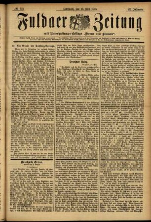 Ausgabe vom Mittwoch, den 29. Mai 1895.