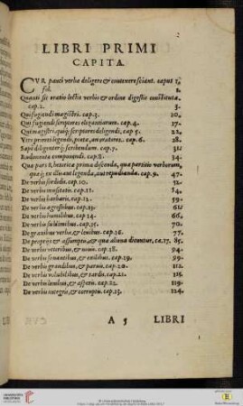 Libri primi capita