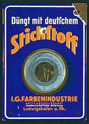 Düngt mit deutschem Stickstoff
