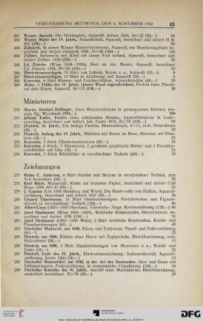 Miniaturen (Nr. 270-276)