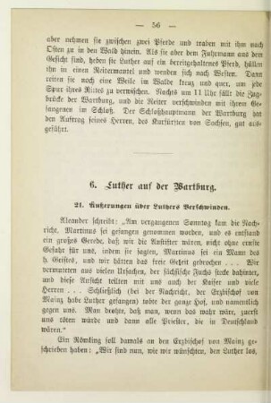 6. Luther auf der Wartburg