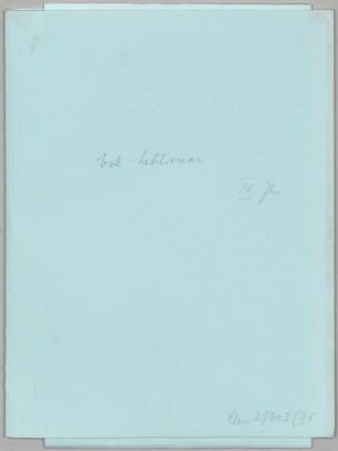 Voll-Lektionar (Comes duplex) - BSB Clm 29303(95