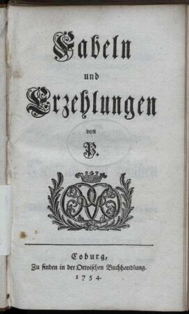 Fabeln und Erzehlungen