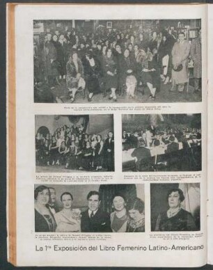 La 1ª Exposición del Libro Femenino Latino-Americano