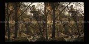 Blick zum Kronentempel, Bodetal, Thale