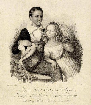Bildnis von Friedrich August (1830-1881), Prinz von Schleswig-Holstein-Sonderburg-Augustenburg
